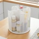 thumbnail image 5 of Organizador de vasos desechables, estante de almacenamiento comercial para vasos de papel y plástico, paquete de 1 dispensador de escritorio para teterías, cafeterías y bares con diseño de, 5 of 5