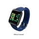 thumbnail image 3 of Cateissary Correas de repuesto de silicona para reloj con hebilla de acero inoxidable, goma ligera de liberación rápida Relojes inteligentes azul, 3 of 6