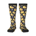 thumbnail image 2 of Picia Women Crew Soft Moisture-wicking Socks Moon Bear Pattern Design Cotton Socks, One Size fit All, 2 of 9