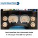 thumbnail image 3 of White LED Lights Bulbs for Instrument Gauge Cluster Panel Speedometer Compatible with 2002-2006 Dodge Ram 1500 2500 3500 Pickup Truck, 3 of 5