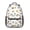 Cat and Fish, variant on Pink Cat Head White Pattern Backpack for School, Cute School Bag with Adjustable Shoulder Straps and Padded Back, 15.3"x11"x6.7"