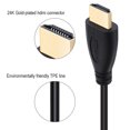 thumbnail image 2 of Cable HDMI de alta velocidad, compatible con HDMI 2,0, 1080P, 3D, Cables de Audio y vídeo para TV, portátil, PS3, proyector, ordenador Xbox 360, 2 of 5
