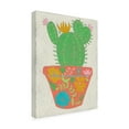 thumbnail image 2 of Trademark Fine Art 'Happy Cactus I' Canvas Art by Chariklia Zarris, 2 of 3