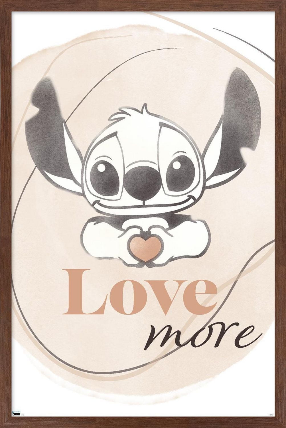 Disney Lilo and Stitch - Love More Wall Poster