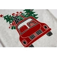 thumbnail image 3 of Little Boys Girls Christmas Pajamas Sets for Toddler 100% Cotton Dinosaur Planet Sleepwear Long Sleeve 2 Piece kids Clothes Pjs 3-7T car-6277-10T, 3 of 7