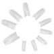 thumbnail image 4 of 500pcs Uñas postizas de estilo natural francés Color natural Artificial Cubierta completa Puntas de uñas postizas (Transparente), 4 of 6
