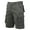 01 Grey, variant on Coevals Club Men's Cargo Shorts Outdoor Multi-Pockets Relaxed Fit Cotton Solid Casual Shorts 05 Black 36