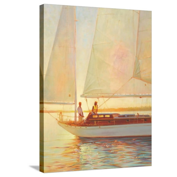 Art.com Shimmering Moment Stretched Canvas Print Wall Art by Brent Lynch, 24" x 32"