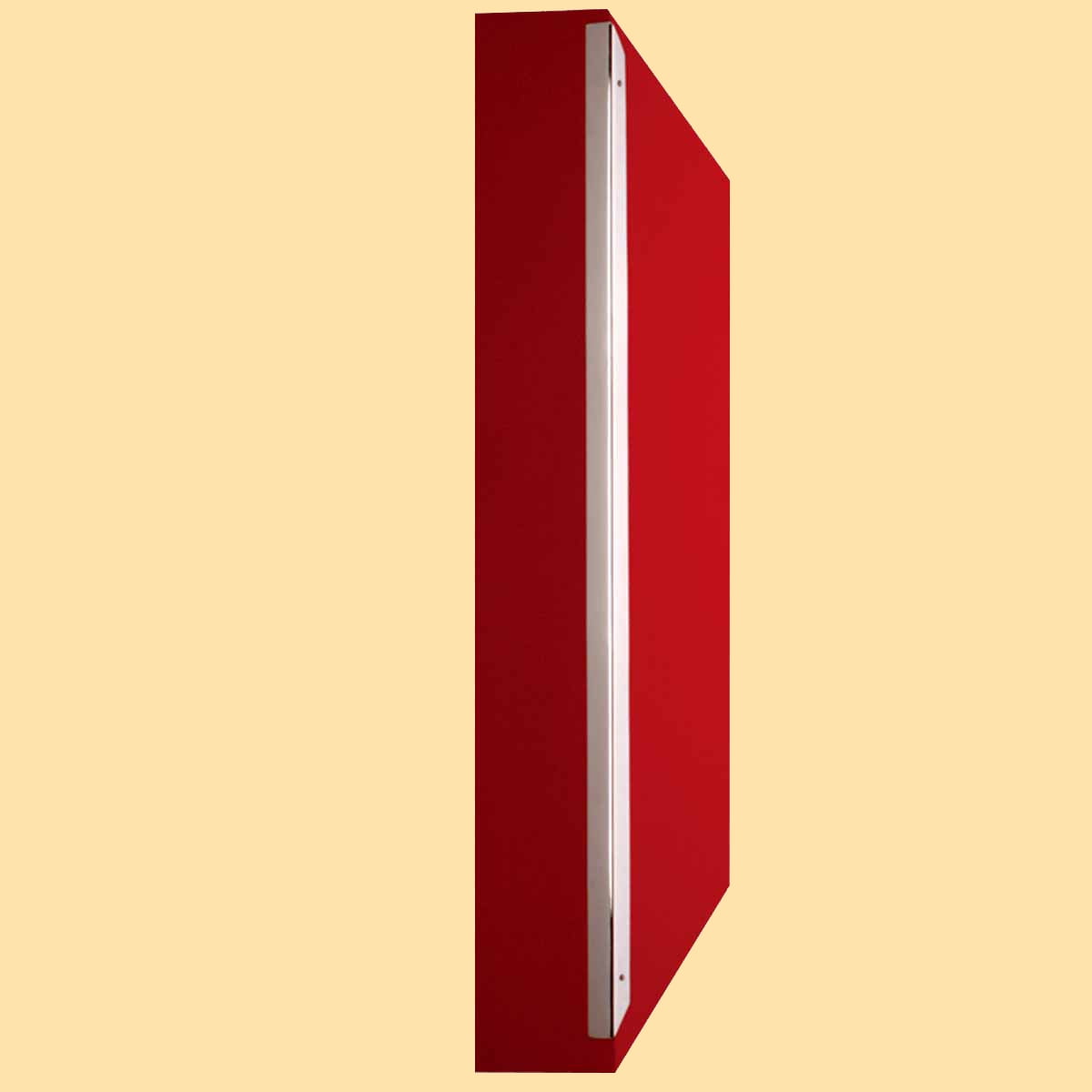 Chrome Brass Corner Guard Decorative Brass Wall Corner Guard 36" H x 1" proj Renovators Supply