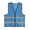 Blue, variant on Reflective Safety Vest for Men Outdoor Workwear Construction Vest