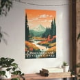thumbnail image 3 of ELNEIT - Lassen Volcanic National Park Poster, Unframed Matte Paper, S05, 3 of 4