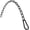 Black-1pc (Dia-4mm), variant on 23.6" Gym Fitness Cable Extension Chain, 304 Stainless Steel Cable Machine Extension Accessory, Workout Chain for Home Gym Replacement, Weight Lifting, Triceps Exercise