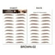 thumbnail image 1 of Parches para cejas simulados e impermeables, parches para cejas estilo tatuaje, parches ecológicos para cejas, parche para cejas, 1 of 2