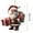 C, variant on Christmas Tree Acrylic Ornaments Santa Claus Decoration - Easy-Hang Holiday Pendant Santa Ornament, Festive Holiday Window Tree Decor Santa and Family Gift
