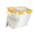 thumbnail image 1 of Household Cold Kettle With Faucet Fruit Teapot Water Bucket Water Jug Yellow, 1 of 8