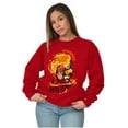 thumbnail image 3 of Street Fighter Shoryuken Ken Vintage Sweatshirt for Men or Women Brisco Brands X, 3 of 6