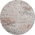 thumbnail image 2 of Addison Rugs Mayfield Premium Machine Washable Transitional Abstract Salmon Round Rug, 8' x 8', 2 of 6