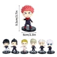thumbnail image 3 of Figura Jujutsu Kaisen TBKOMH Set de 7 Figuras de Acción para la Decoración del Escritorio de la Oficina en Casa, 3 of 9