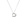 thumbnail image 2 of Silver Plated Heart With Cross Necklace, 2 of 3
