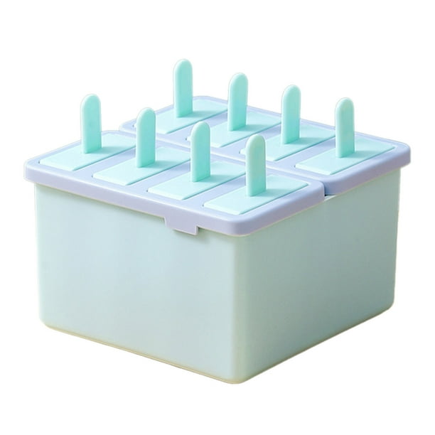 Paquete de 8 paletas verticales de helado de grado alimenticio, modelo de paleta de helado casera