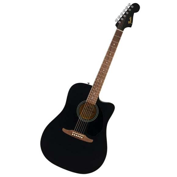 Guitarra acústica Fender California Debut Redondo CE Black