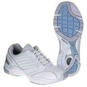 Saucony Women's Grid Integrity Walking Shoe, White/Silver, 9 2E US