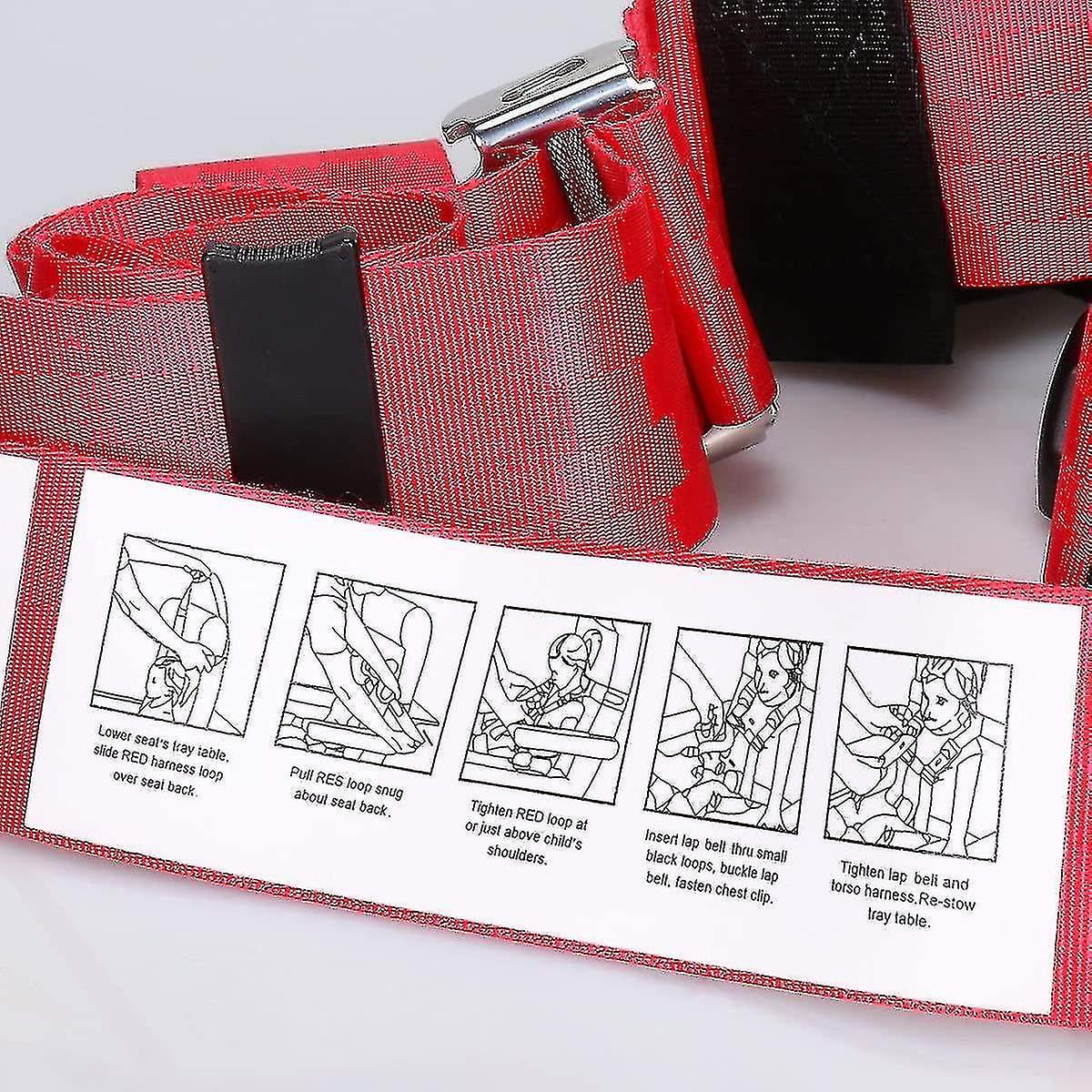 Kids Fly Safe Cares Child Airplane Safety Harness Child Airplane