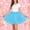Sky Blue, variant on YTCAMLO Glitter Sequin Stars Tutu Skirt for Women Retro Layered Ballet Skirts 80's Elastic Tulle Skirt Lightweight Halloween Costume