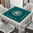 thumbnail image 4 of BAELLERT Mahjong Table Mat Poker Domino Mahjong Tile Card Board Game Anti-slip Noise Reduction Square Mah Jong Table Cover Playmat, 4 of 8