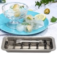 thumbnail image 4 of Lever-Style Ice Tray, 2 in 1 Stainless Steel Ice Making Mold, 4 of 6