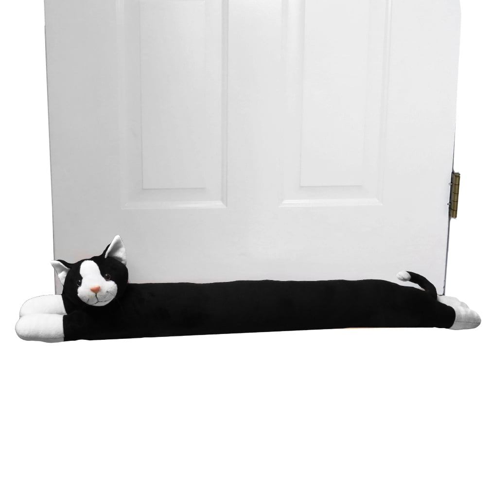 Evelots Cat Door Window Draft Stopper-Stop Cold Air,Dust,Insects,Noise-38 Inch