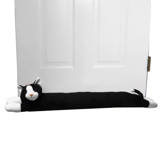 Evelots Cat Draft StopperDoor/Window36 InchKeep Heat InNo Cold Air/Noise