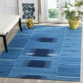thumbnail image 2 of SAFAVIEH Kilim Verna Geometric Wool Area Rug, Blue/Purple, 4' x 6', 2 of 8