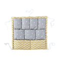 thumbnail image 2 of Organizador colgante para cama de bebé, juguetes, organización de ropa, bolsa de almacenamiento colgante para cuna , AMARILLO, 2 of 9