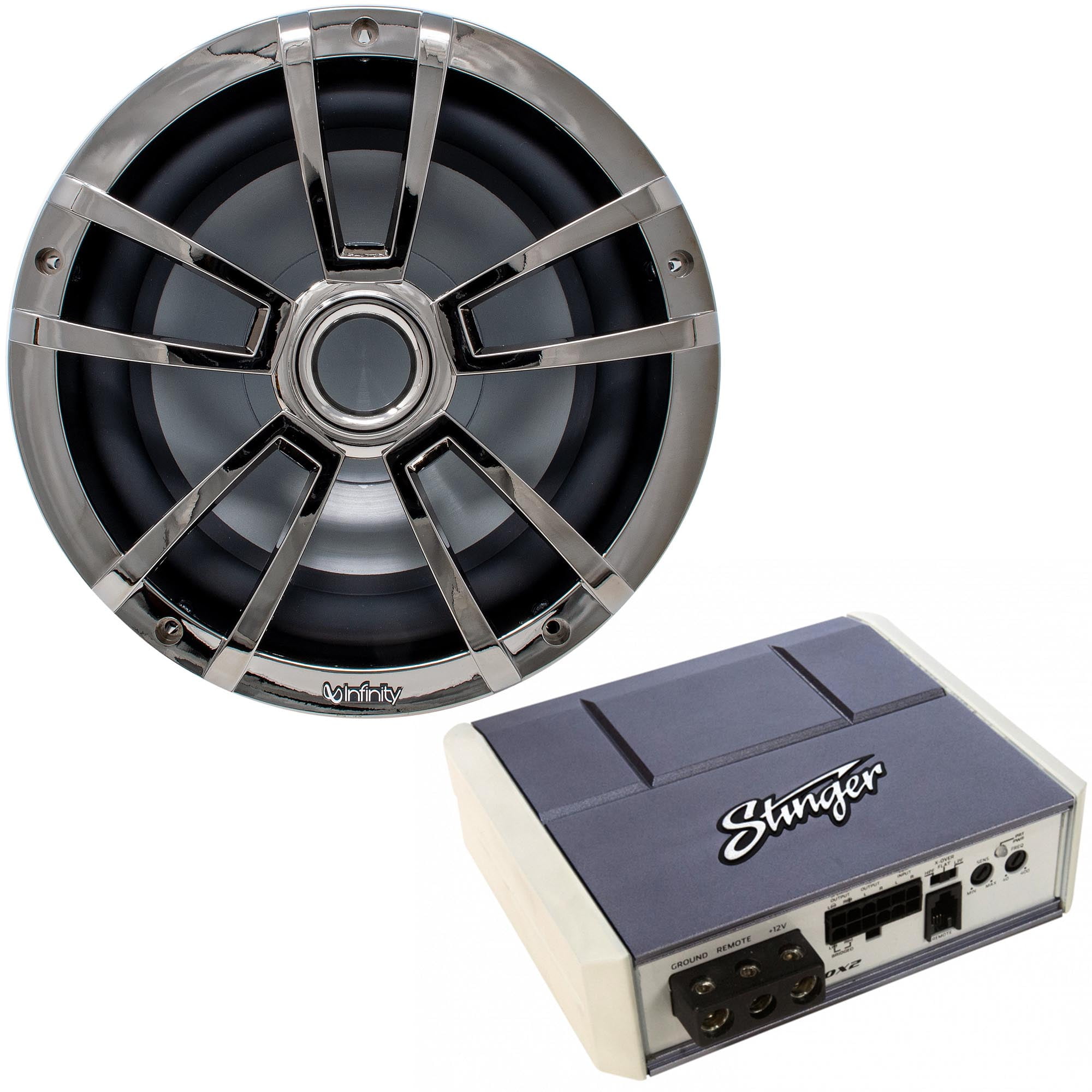 Stinger SPX350X2 350 Watt 2 Channel Powersports Amplifier Stinger SPX350X2 350 Watt 2 Channel Powersports Amplifier