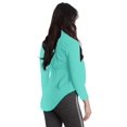 thumbnail image 4 of Hybrid & Company Womens Casual Work High Low Blazer Jacket JK45590 1073T Mint Large, 4 of 7