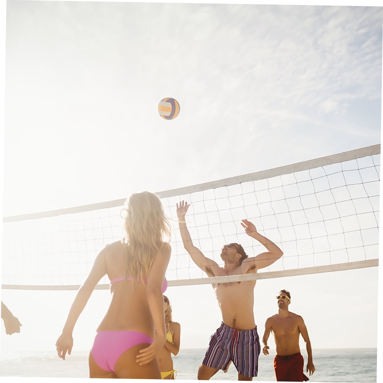 Phenofice Professional Volleyball Competition Net, 1Pc Black Lightweight Portable Design for Indoor and Outdoor Play