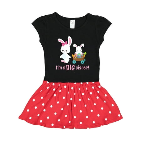 

Inktastic I m a Big Sister! Gift Toddler Girl Dress