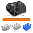 thumbnail image 4 of Mosiee Housse de Panier Panier de Vélo Accessoires de Vélo Housse de Panier de Vélo Filet de Bagage Polyester Housse de Pluie Imperméable Housse de Panier de Vélo, 4 of 9