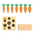thumbnail image 3 of Rompecabezas de Zanahoria de Clasificación de Tamaño con Forma de Montessori, Juguetes de Educación para , Coordinación Baoblaze Juego de mesa de zanahoria, 3 of 7