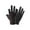 Black, variant on Sports Thin Fleece Lined Outdoor Gloves, Fishing Gloves with Open Thumb and Index Finger, Windproof Anti-Slip Elastic Gloves, Lightweight Breathable Motion Control Gloves for Men & Women A