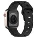 thumbnail image 2 of Correa de silicona para Apple Watch Ultra 8 7 6 5 4 3 2 1 SE (Negro 38/40/41 mm), 2 of 8