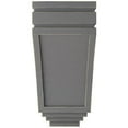 thumbnail image 3 of Ekena Millwork 5"W x 6"D x 10 1/2"H Medium San Juan Wood Vintage Decor Corbel, Pebble Grey, 3 of 6