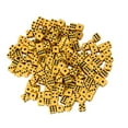 thumbnail image 4 of 100 Uds dados de juego estándar de seis lados 8mm para juegos de mesa enseñanza aula de matemáticas amarillo perfke dados de juego, 4 of 8
