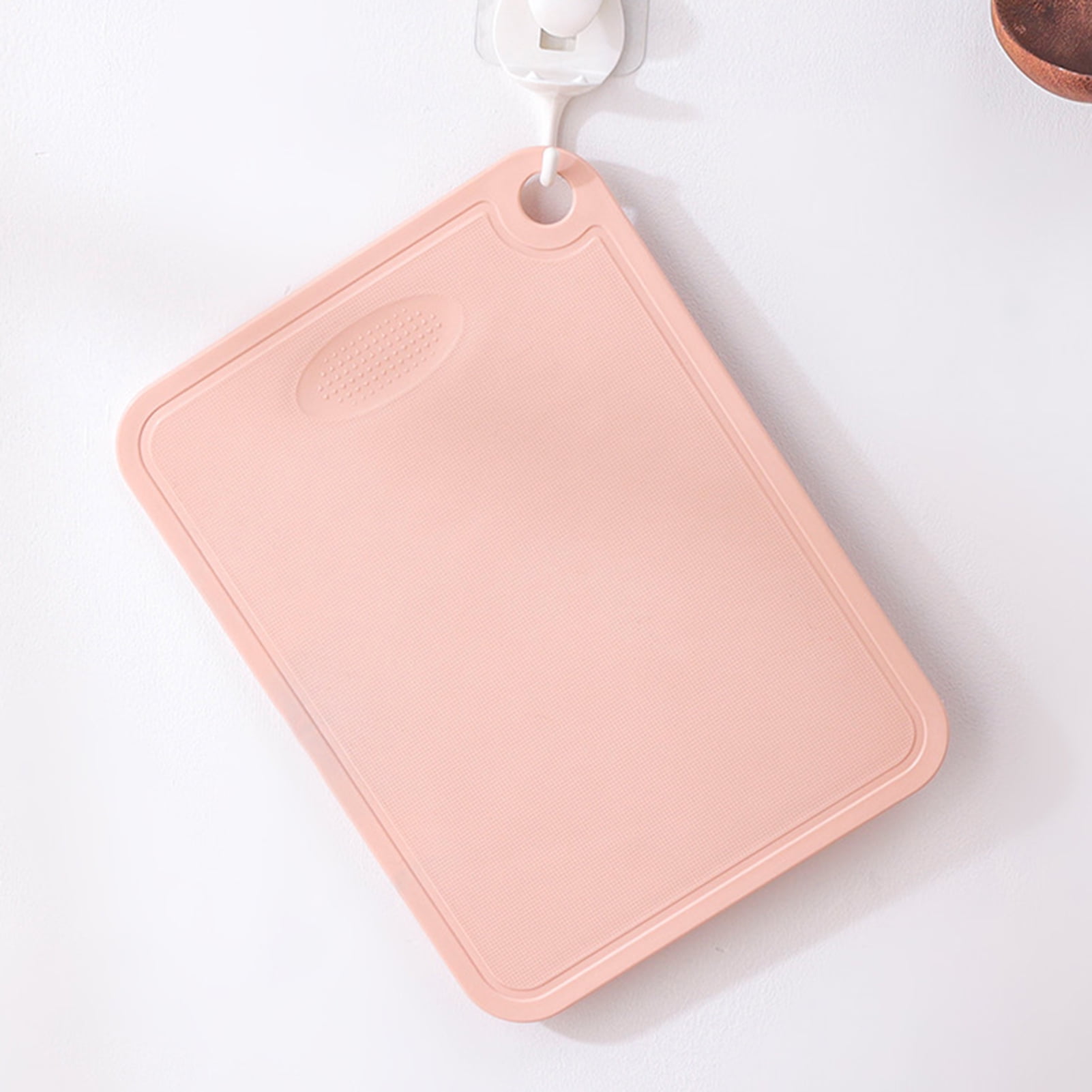 HomeLife Cutting Board Double-sided Non-slip Portable Kitchen Meat Fruit Vegetable Chopping Block for Household