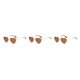 thumbnail image 5 of Qarigey Llamativas gafas de sol en forma de corazón con almohadillas nasales de silicona antideslizantes, gafas de sol para cualquier Type1 NO1, 5 of 6