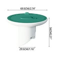 thumbnail image 3 of Rbaofujie Sink Shroom Magnetic Suction Floor Cover, Floor Deodorizer, Sewer Blockage Pipe, Toilet Universal Toilet Deodorizer Sink Accessories Green, 3 of 5