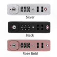 thumbnail image 3 of 3-Digit Combination Code Lock for Secure Travel and Weatherproof Protection, 3 of 5