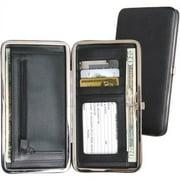 Women's Slim Framed Credit Card Wallet in Genuine Leather
