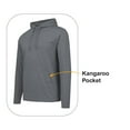 thumbnail image 5 of 3-Pack Men's Cotton Lightweight Casual Pullover Drawstring Hoodie With Pocket, 5 of 6